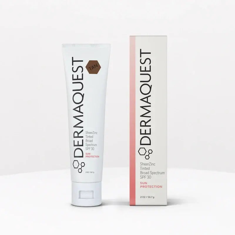 DermaQuest SheerZinc Tinted Tan Broad Spectrum SPF30 56,7g