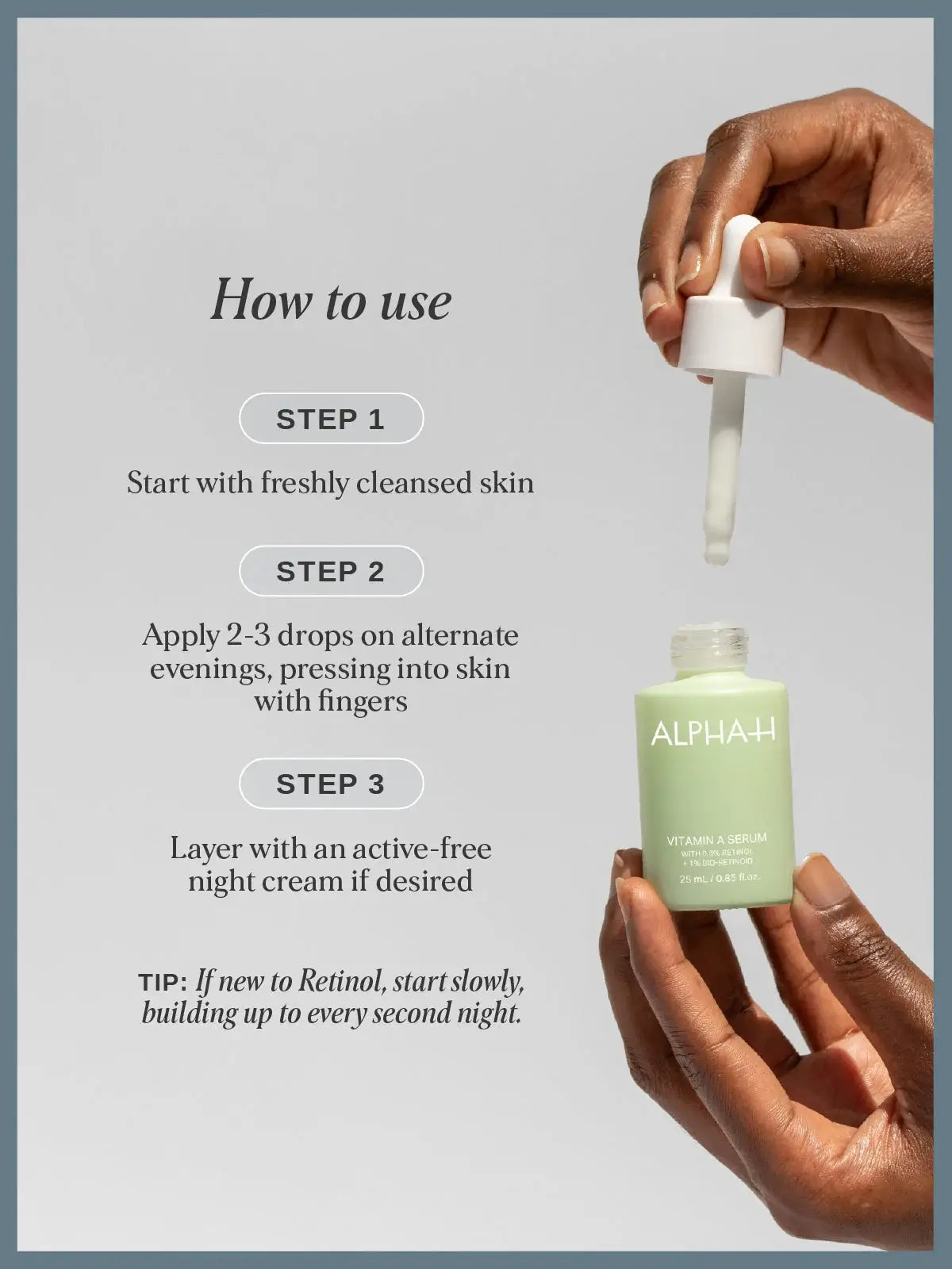 Alpha-H Vitamin A Serum with 0.5% Retinol 25ml