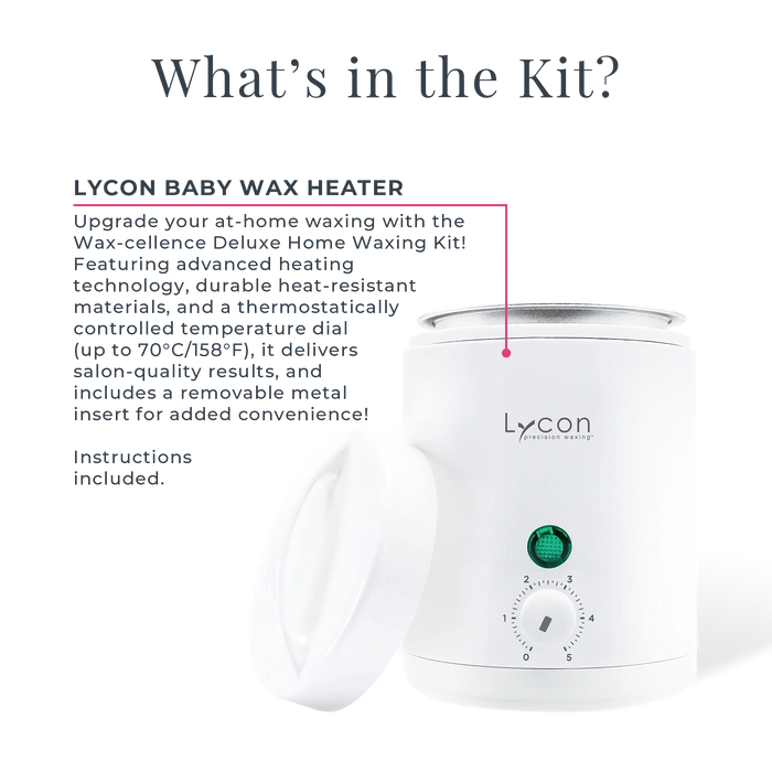 Lycon Wax-cellence Deluxe Home Waxing Kit