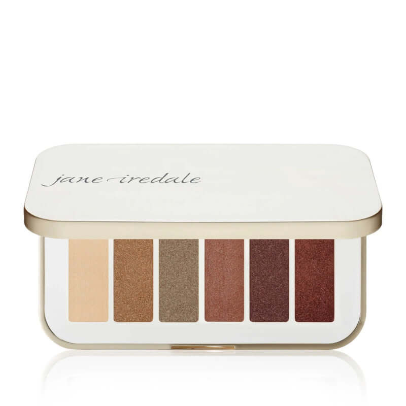 Jane Iredale - PurePressed® Eye Shadow Kit - Naturally Glam 4.2g met zes zijdezachte oogschaduwtinten.