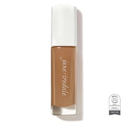 Skintuition SPF30 Radiance Boosting Liquid Foundation 56 Medium Dark 30ml in een glazen fles met witte dop