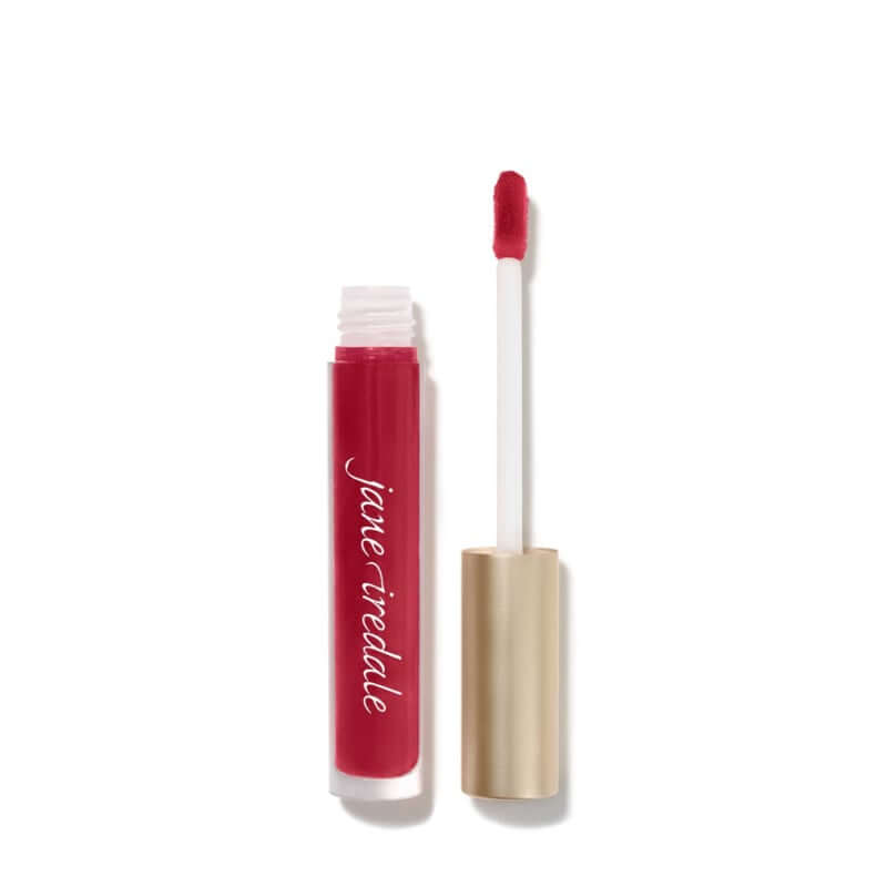 Jane Iredale HydroPure™ Hyaluronic Lip Gloss - Berry Red 3.75g met applicator, schitterende berry red tint en luxe verpakking