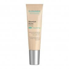 Schrammek Blemish Balm Honey 15ml (travelsize) in tube, perfect for on-the-go coverage of blemishes and redness.