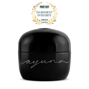 Ayuna - Cream III 15ml (travelsize) in een elegantere zwarte pot, verrijkt met intensieve hydratatie voor een stralende huid.