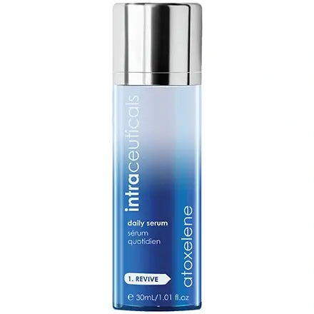 Intraceuticals Atoxelene Daily Serum 30ml in elegante verpakking voor het verminderen van expressielijntjes