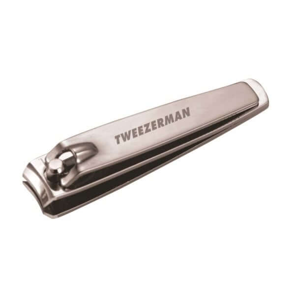 Tweezerman - Stainless Steel nagelknipper met een glanzend, ergonomisch ontwerp voor perfecte nagelverzorging.