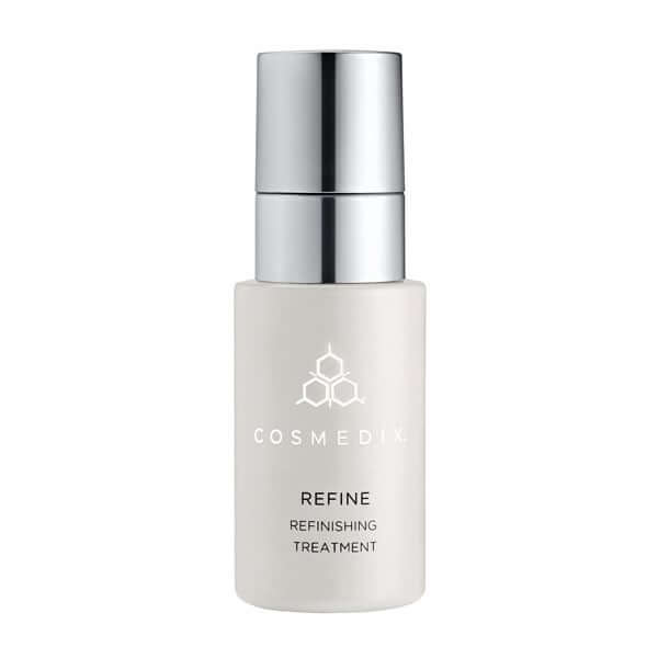 Cosmedix Refine Refinishing Treatment 15ml flacon met optimale retinol voor een gladdere huid.