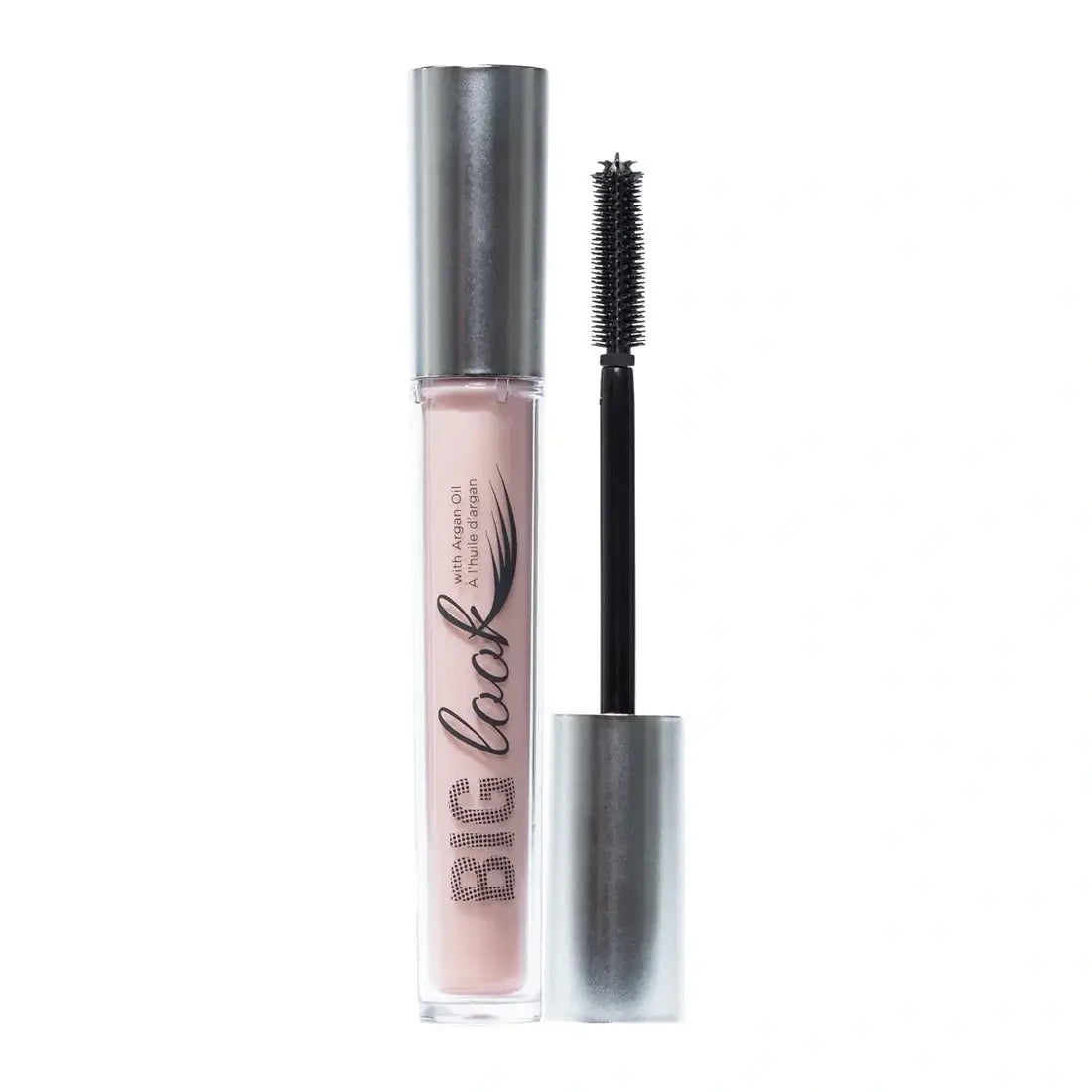 PUR Big Look Lengthening Mascara Black 5ml met unieke borstel voor lange, volle wimpers, verrijkt met arganolie en vitamine E.