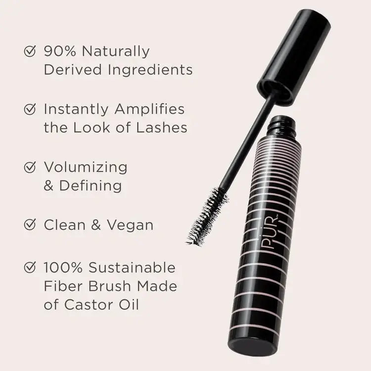 PUR Bio Charged Plant-Powered Volumizing Mascara 12,4ml