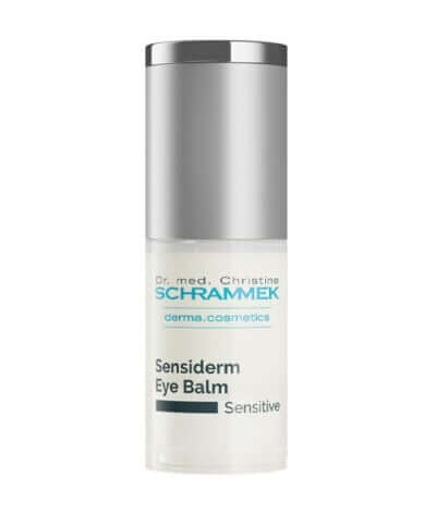 Schrammek Sensiderm Eye Balm 15ml in een stijlvolle flacon, kalmerende oogbalm voor gevoelige huid