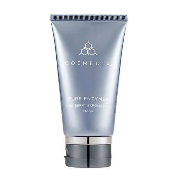 Cosmedix Pure Enzymes Cranberry Exfoliating Mask 60ml in een stijlvolle tube voor een stralende teint