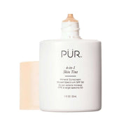 PUR 4 in 1 Skin Tint Mineral SPF50 Bone LG3 30ml met een lichte gouden ondertoon en zonbescherming voor een stralende huid.