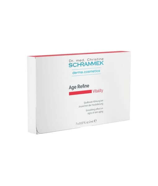 Schrammek Age Refine Ampul 7x 2ml verpakking met anti-aging effect voor vitaalere huid