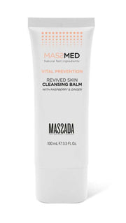 Massada - Revived Skin Cleansing Balm 100ml met Framboos en Gember voor een zijdezachte huid en effectieve make-up verwijdering.