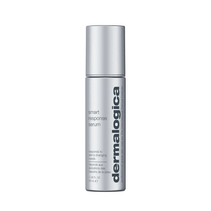 Dermalogica Smart Response Serum 30ml in sleek silver packaging voor een huid die inspeelt op veranderingen.