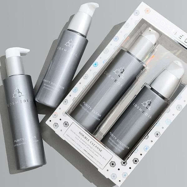 Cosmedix Double Cleanse Kit - Exfoliating & Nourishing 250ml