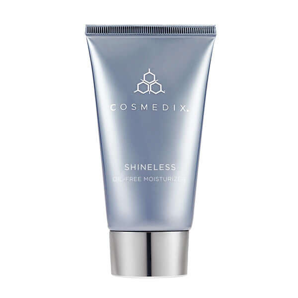 Cosmedix Shineless Oil-Free Moisturizer 59ml in een luxe tube voor vettere huidtypen voor optimale hydratatie.